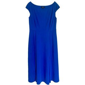 Lafayette 148 Royal Blue Dress sz M